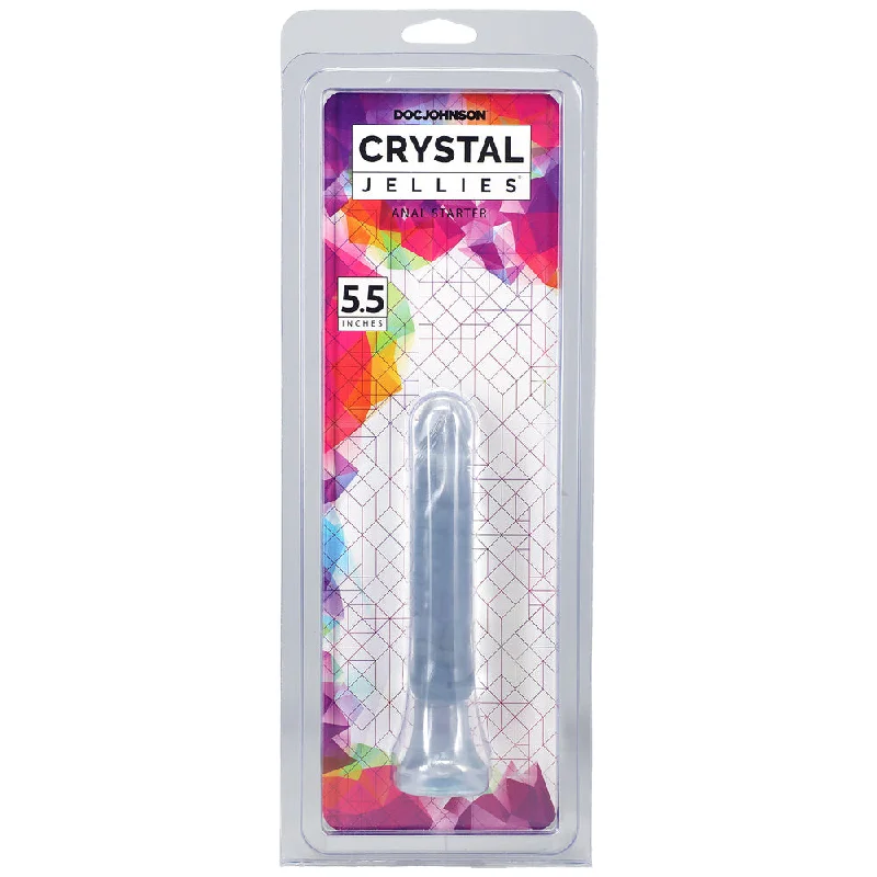 Crystal Jellies - Anal Delight - 5" Clear