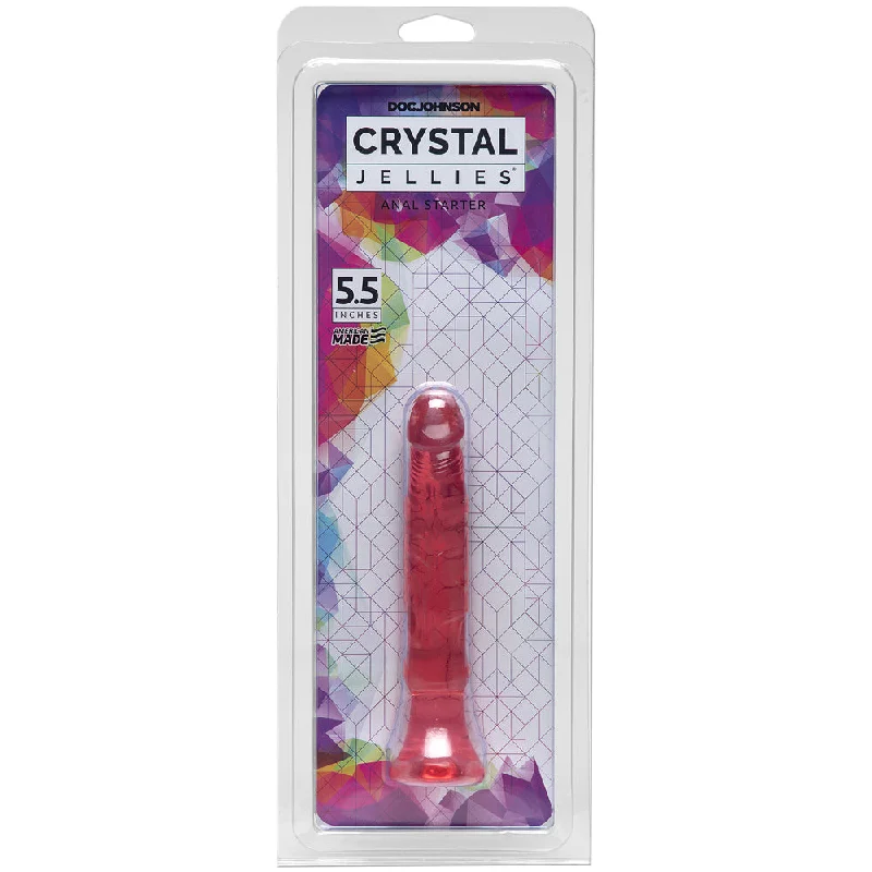 Crystal Jellies - Anal Delight - 5" Pink