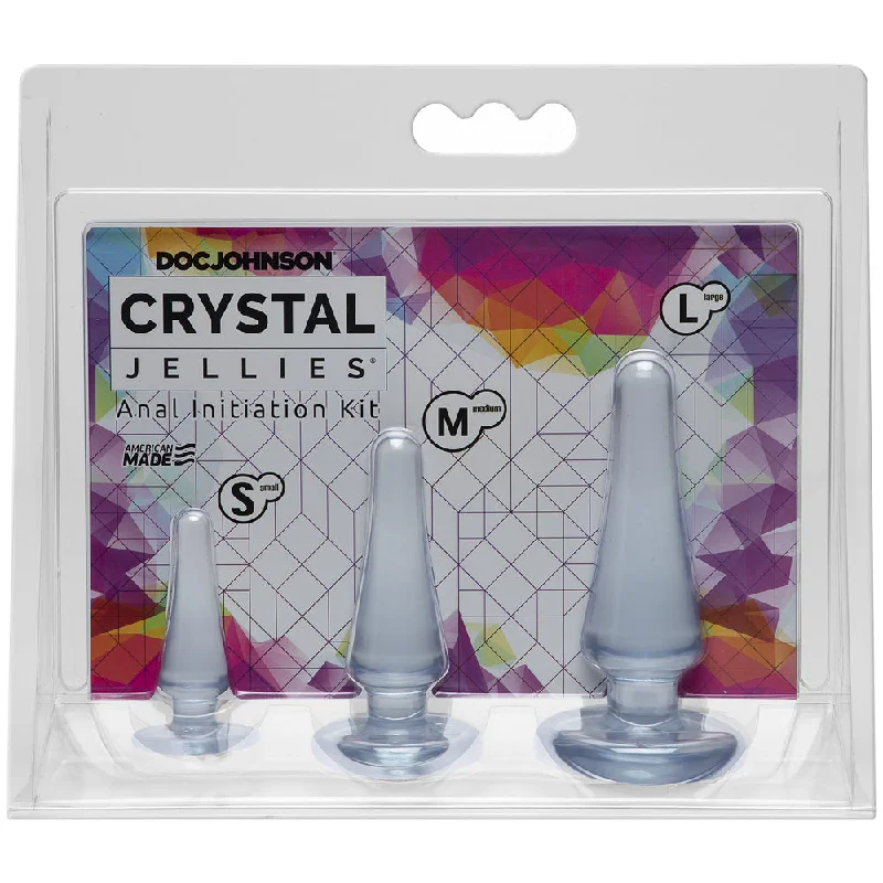 Crystal Jellies Anal Initiation Kit Clear