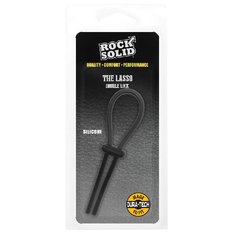 Rock Solid Lasso Double Lock Black