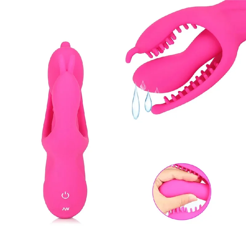 10 Frequency 3 Points Stimulation G Spot Stimulator Anal Clitorial Vibrator