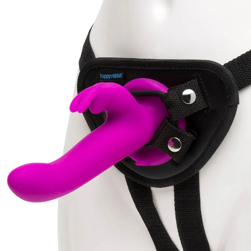 Happy Rabbit Strap-On Kit - Purple