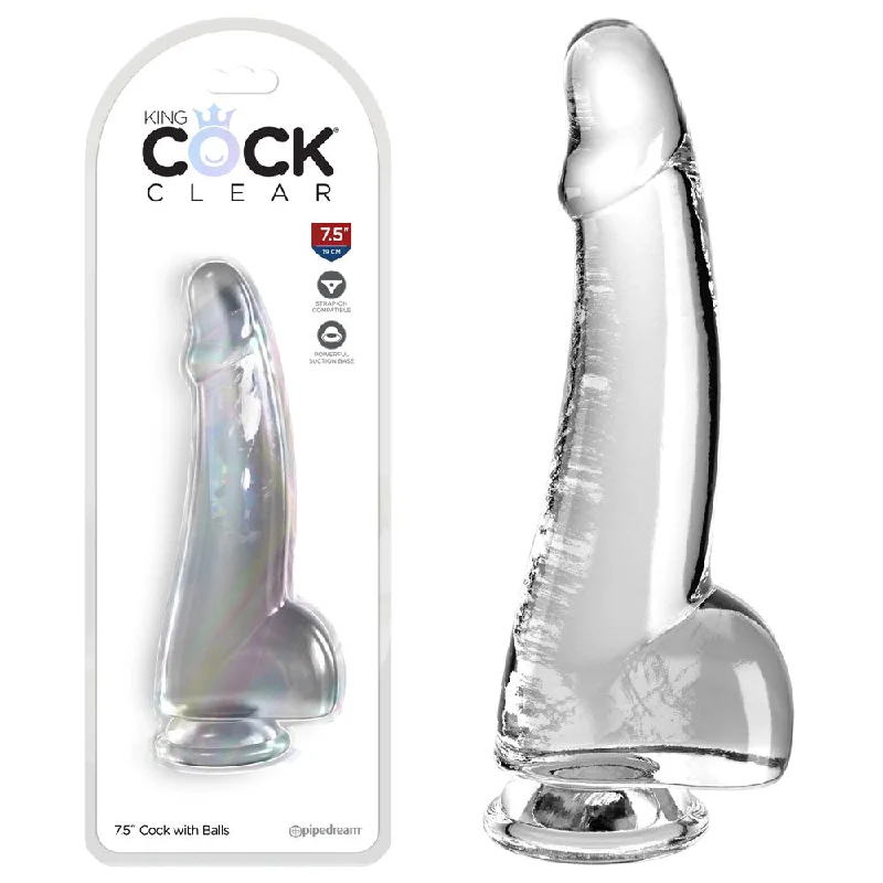 King Cock  7.5'' Cock with Balls