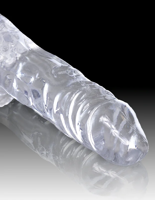 King Cock Clear 4-Inch Dildo with Suction Cup Fun