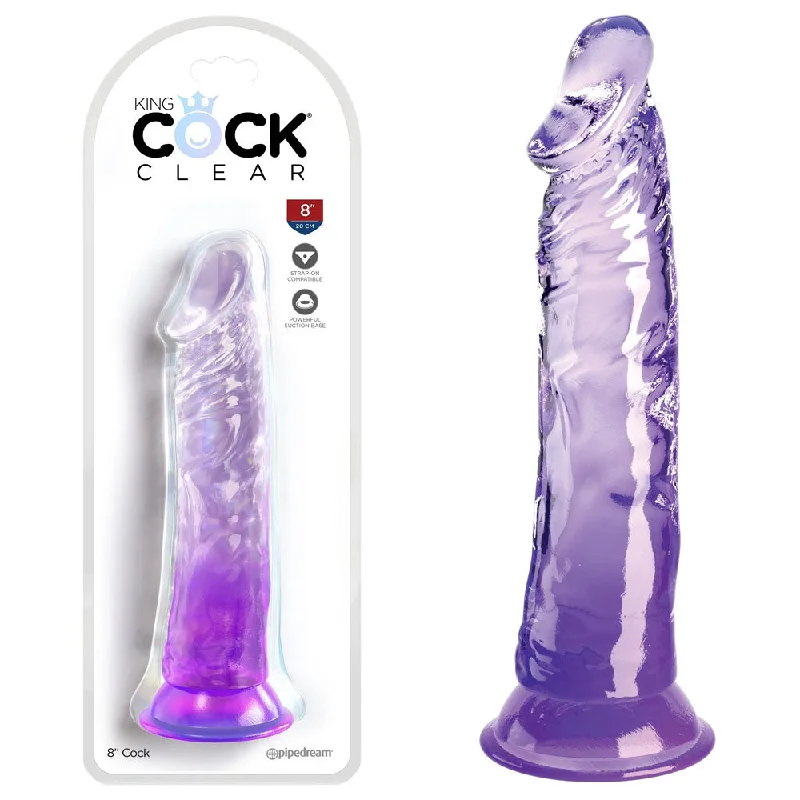 King Cock Clear 8'' Cock -