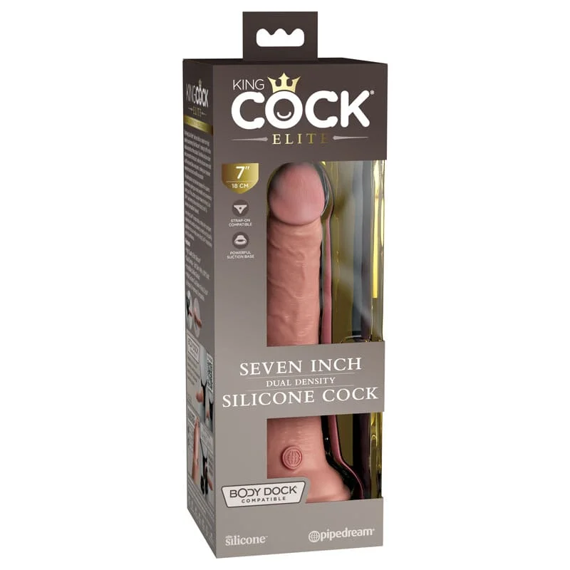 King Cock Elite 7'' Dual Density Cock -