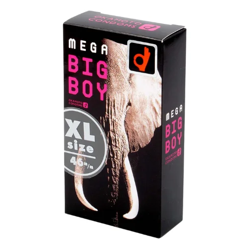 Okamoto Mega Big Boy 12’s Pack Latex Condom