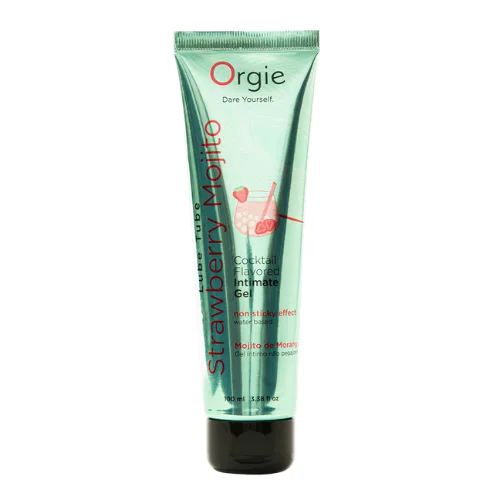 Orgie Lube Tube Cocktail Strawberry Mojito