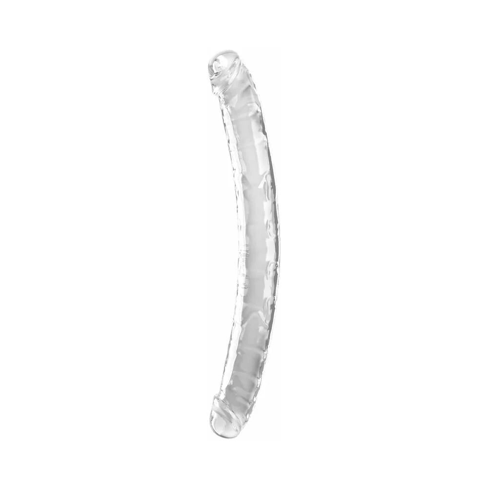 Pipedream King Cock Double Dildo 18 in. Clear