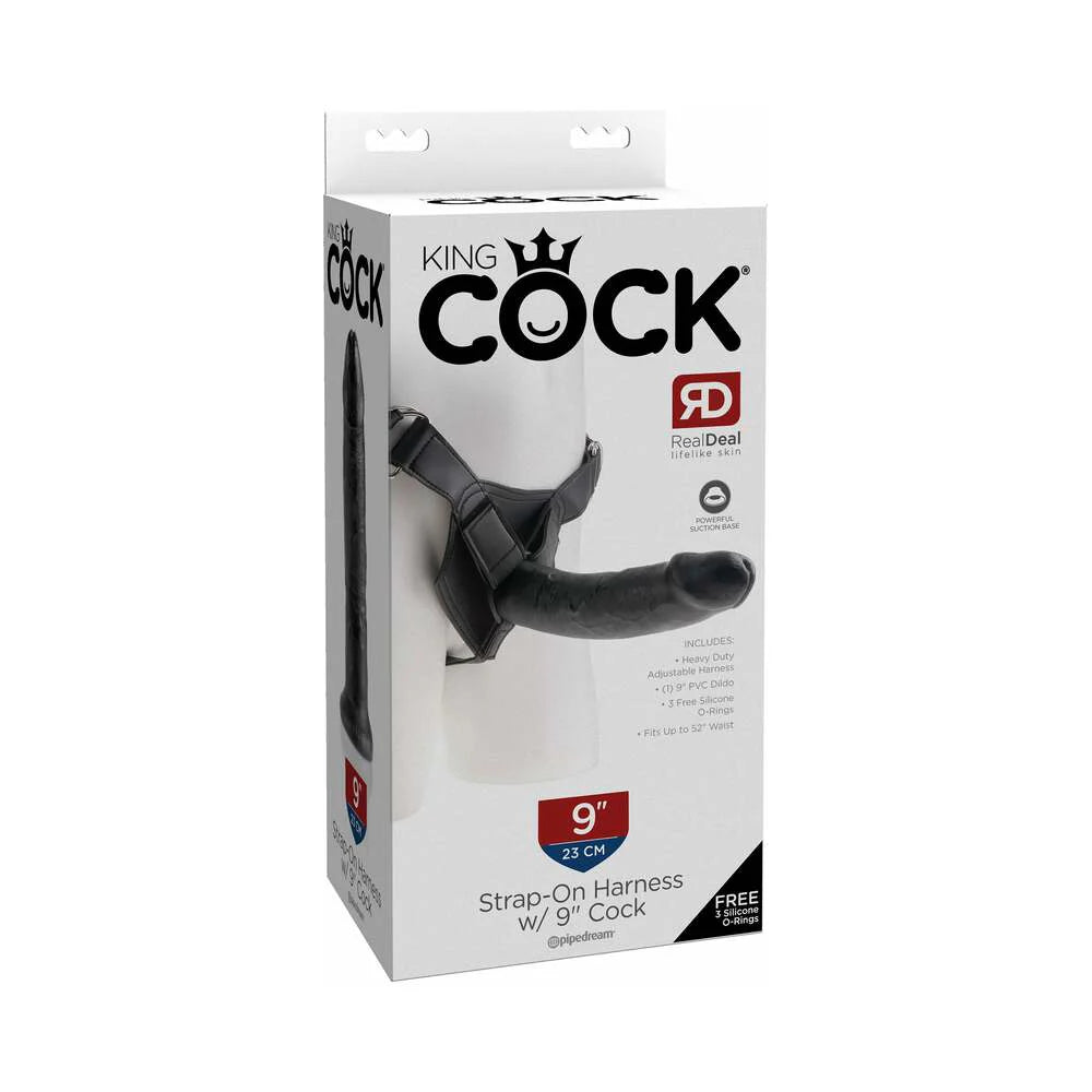 Pipedream King Cock Strap-on Harness With 9in. Dildo