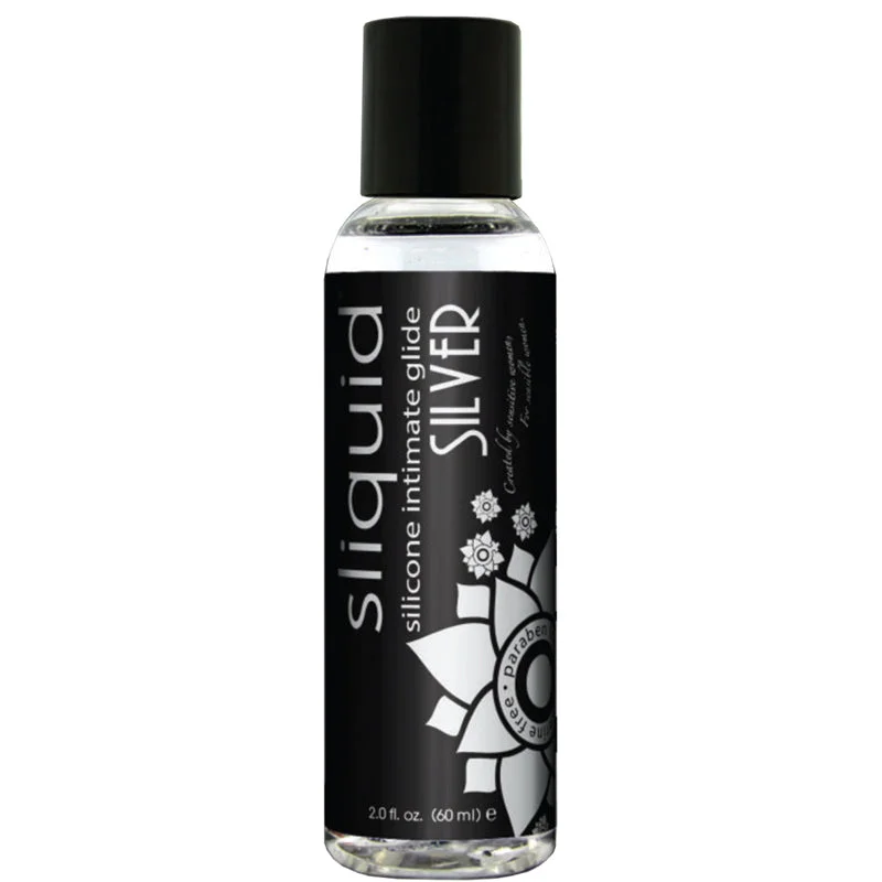 Sliquid Naturals Silver Silicone Lubricant 2 oz.