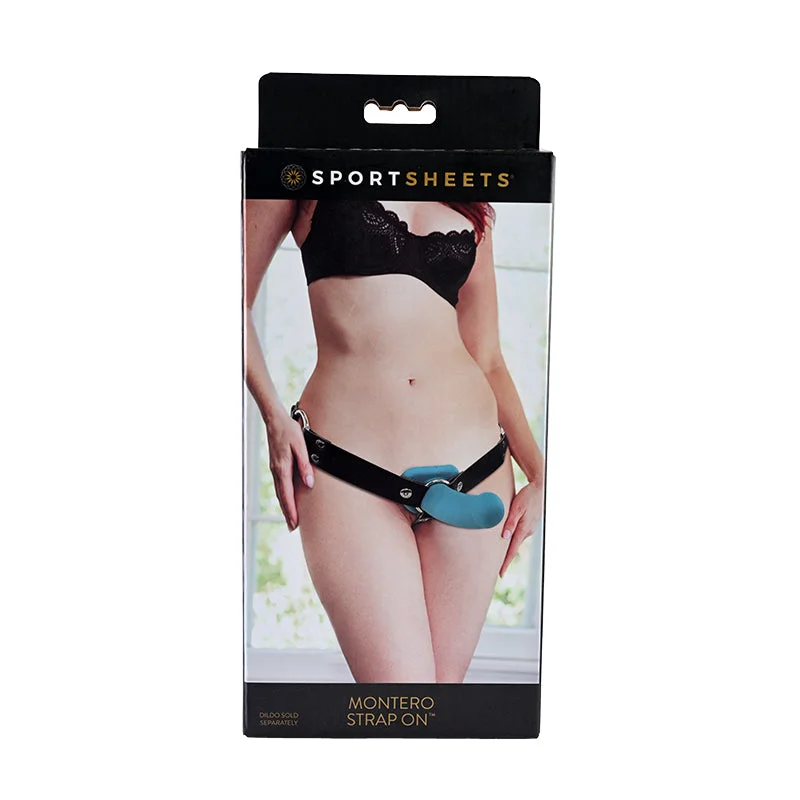 Sportsheets Montero Adjustable Strap-On Harness Black