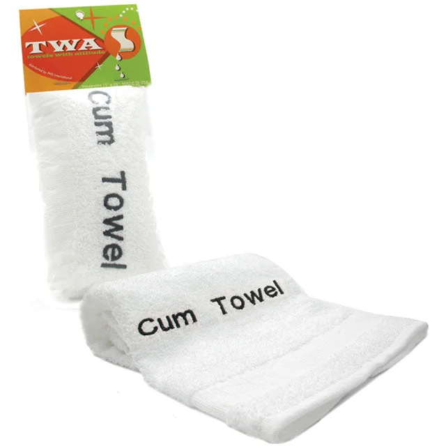 Towels With Attitude - Cum Towel