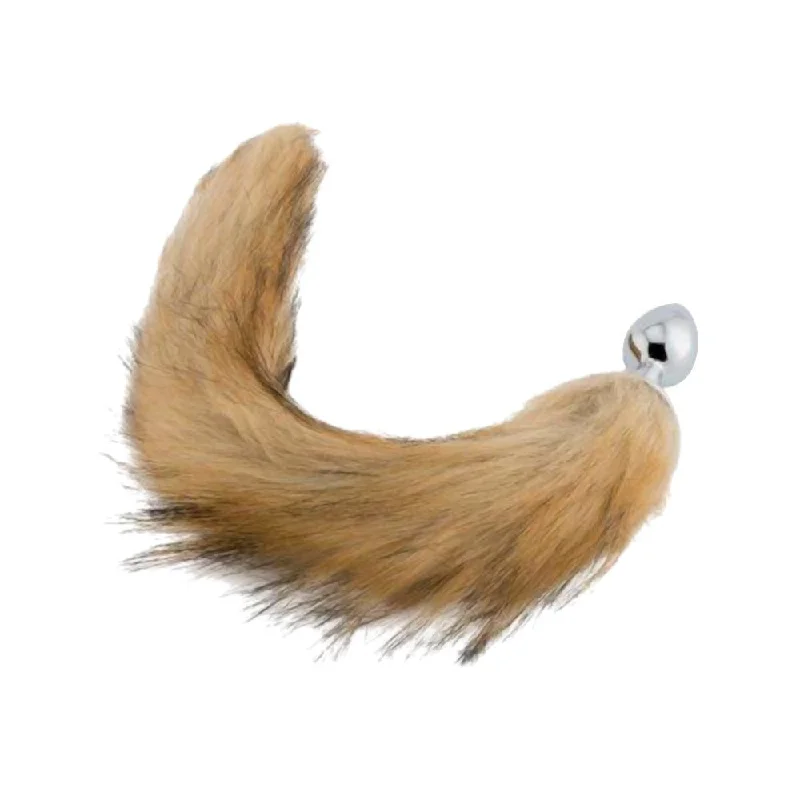 18" Fox Tail Metal Plug