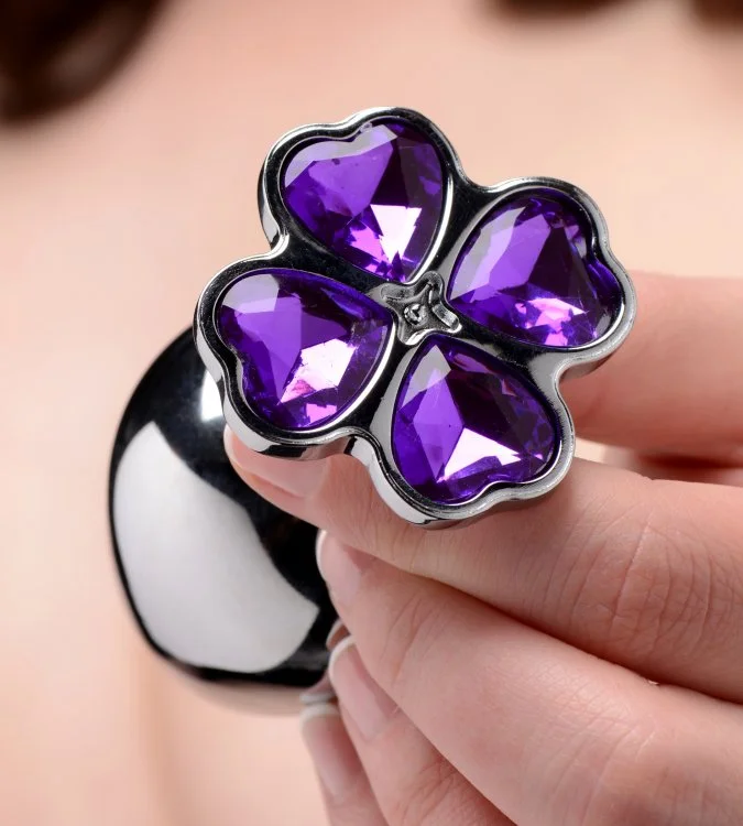 BOOTY SPARKS VIOLET FLOWER GEM PLUG SET