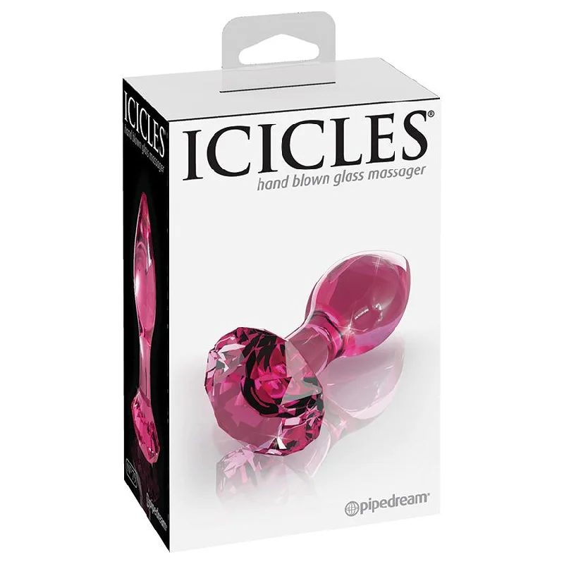 Icicles No.79 Gem Shaped Plug-Pink