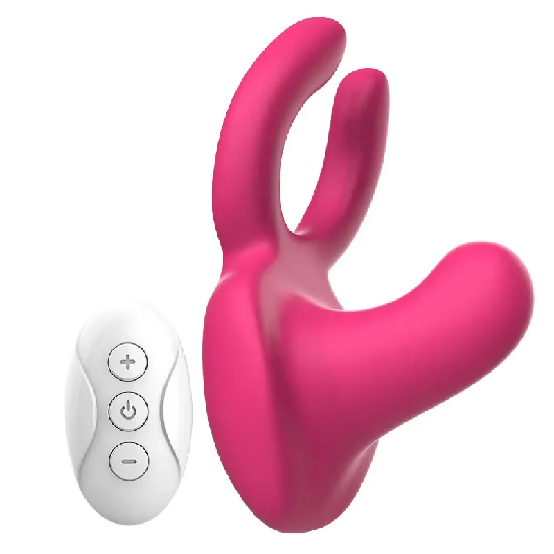 Vibrating Cock Ring Anal Plug - Remote Control Clit Clamp Dildo Vibrator Couple Pleasure