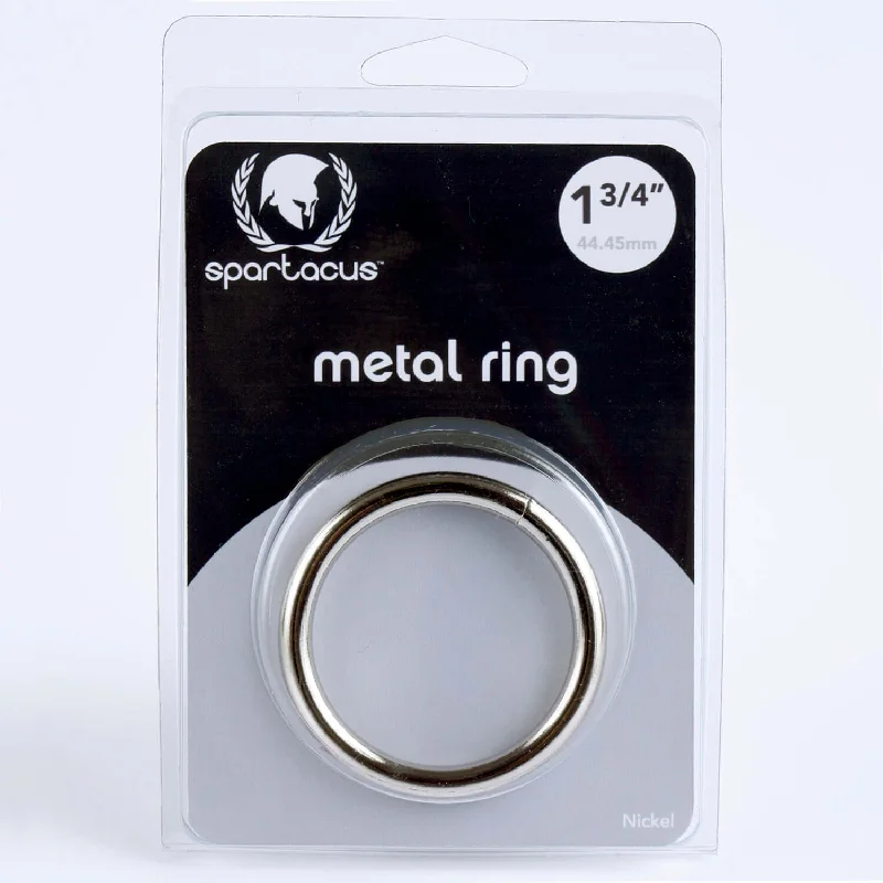 Spartacus Leathers Cock Gear Metal 1 3/4" Nickel Cock Ring