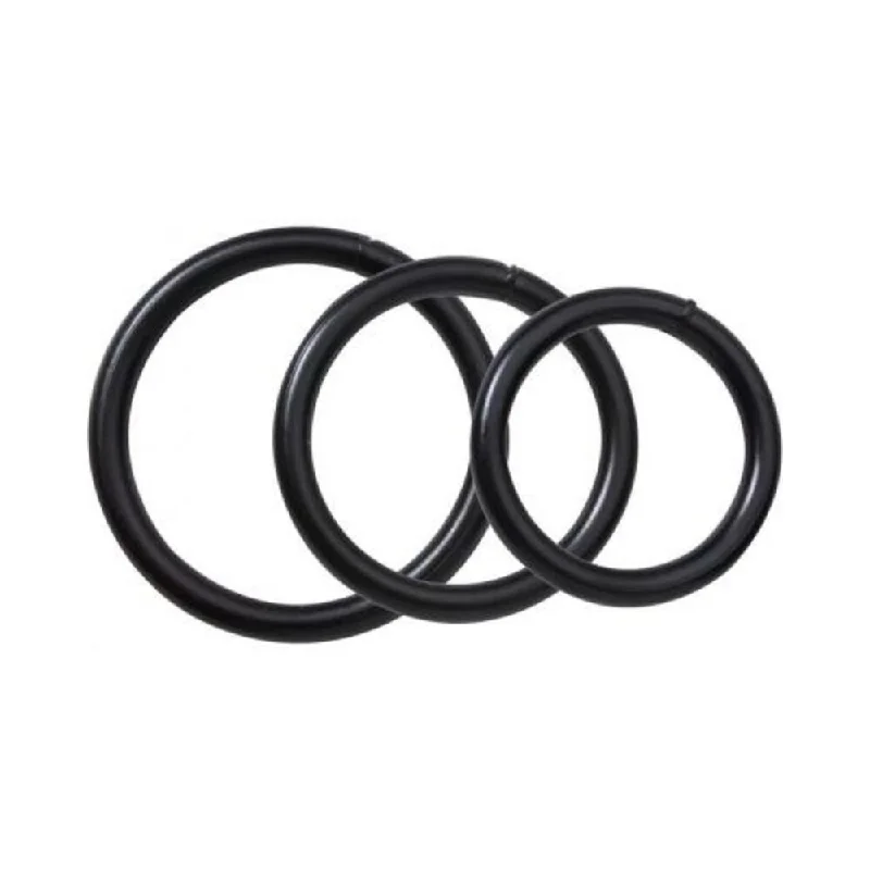 BLACK STEEL C RING SET