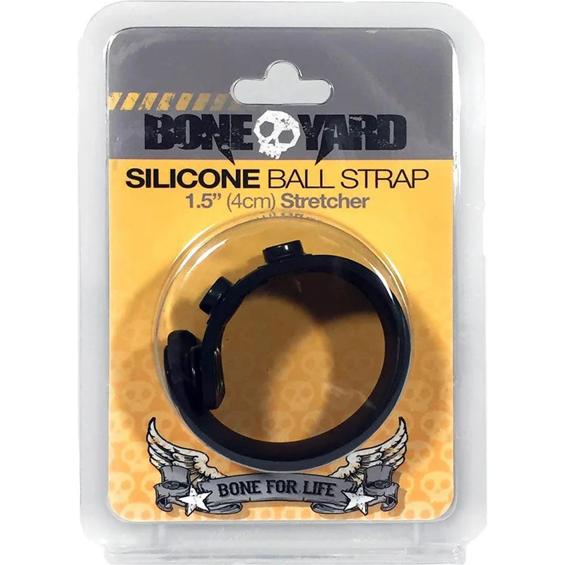 Boneyard Silicone Ball Strap Black-(by0310)