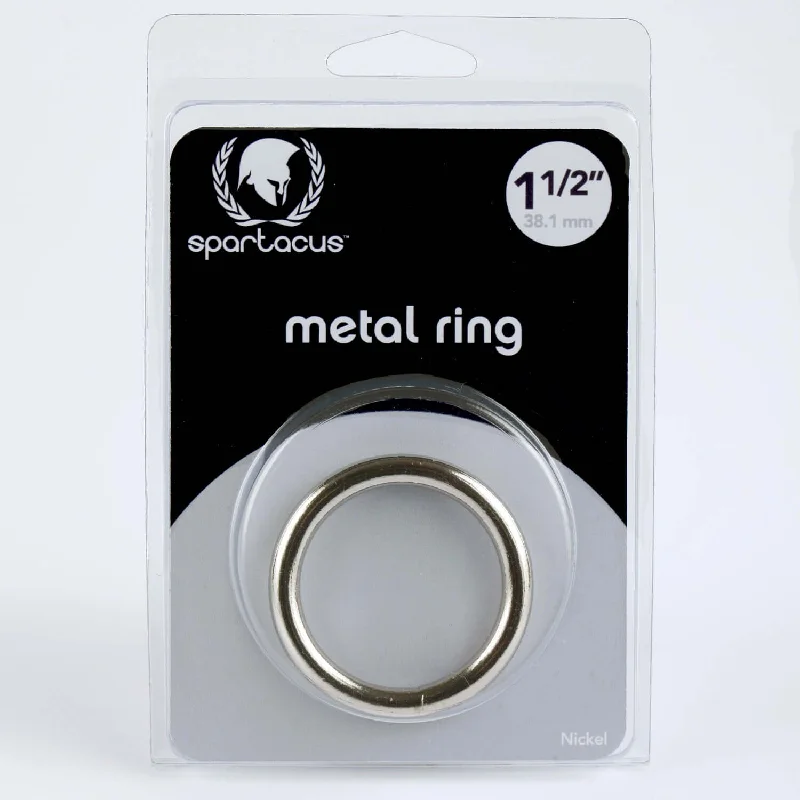 Spartacus Cock Gear Metal Cock Rings 1 1/2"