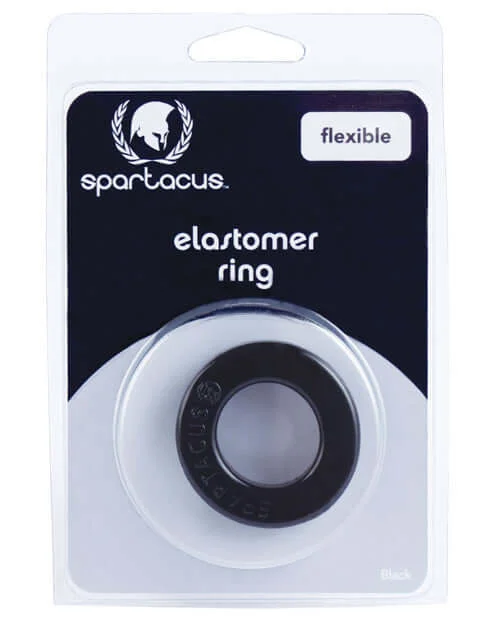 Elastomer C-Ring Metro Black from Spartacus Leathers