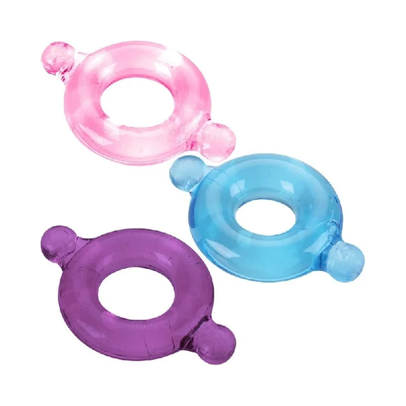 Elastomer Blue/purple/pink Set