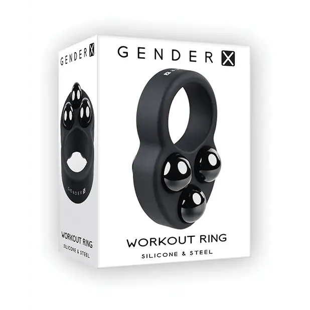 Gender X Workout Ring Weighted Silicone Training Cockring