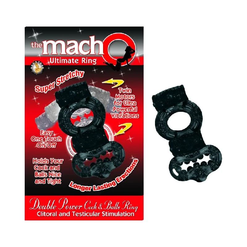 Macho 2x Power Cock/ball Ring