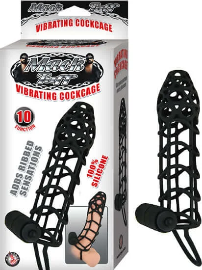 Nasstoys Mack Tuff Vibrating Cock Cage Black