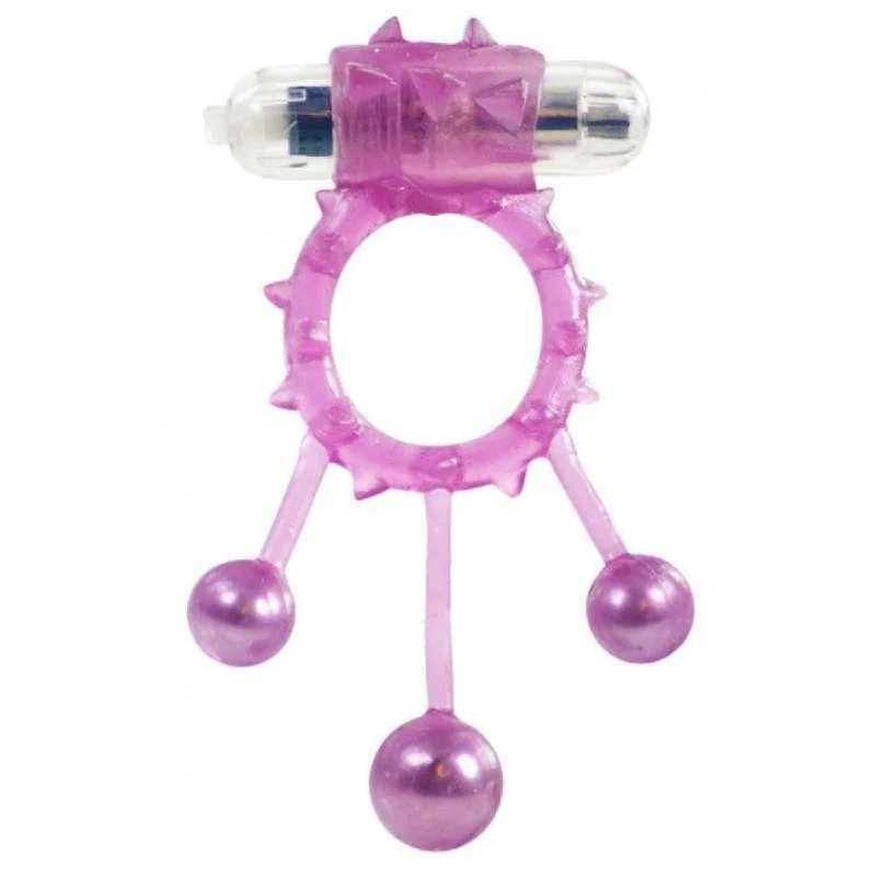 Me You Us Ball Banger Vibrating Cock Ring Pink