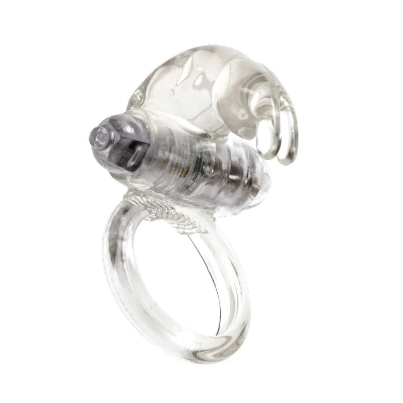 Me You Us Classic Rabbit Vibrating Cock Ring Clear