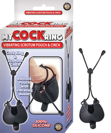 My Cock Ring: Vibrating Scrotum Pouch & Cinch - The Ultimate Experience