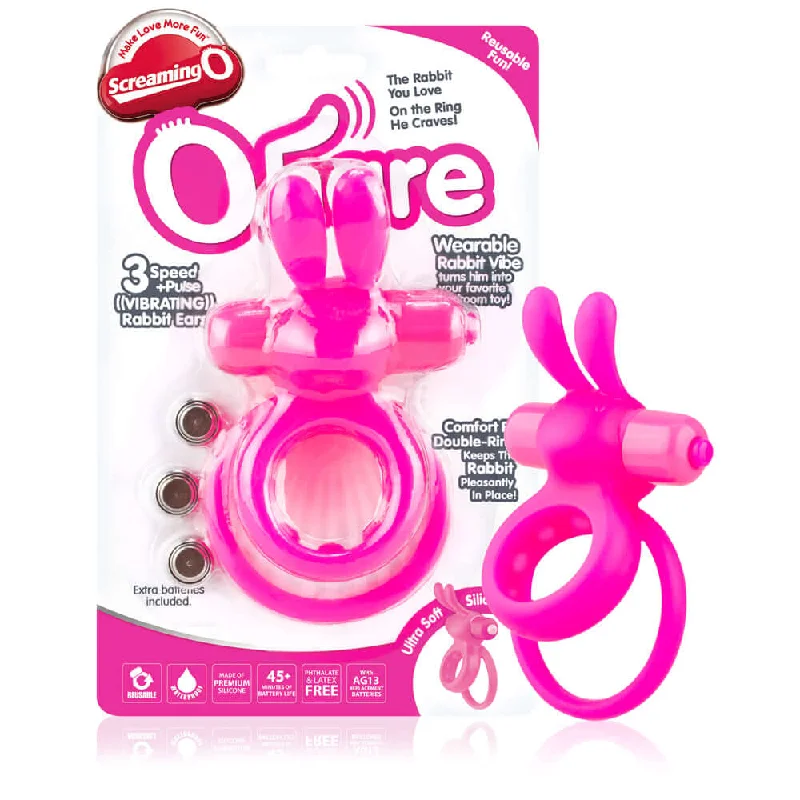 The O Hare Double Vibrating Ring: Where Comfort Meets Iconic Stimulation