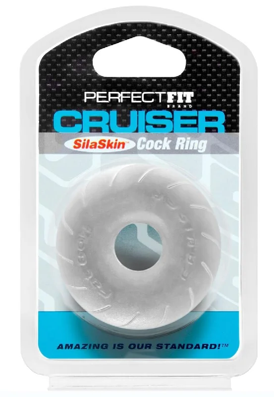 Perfect Fit SilaSkin Cruiser Ring Clear 2.5 Inches - Comfortable, Stylish, and Performance-Enhancing