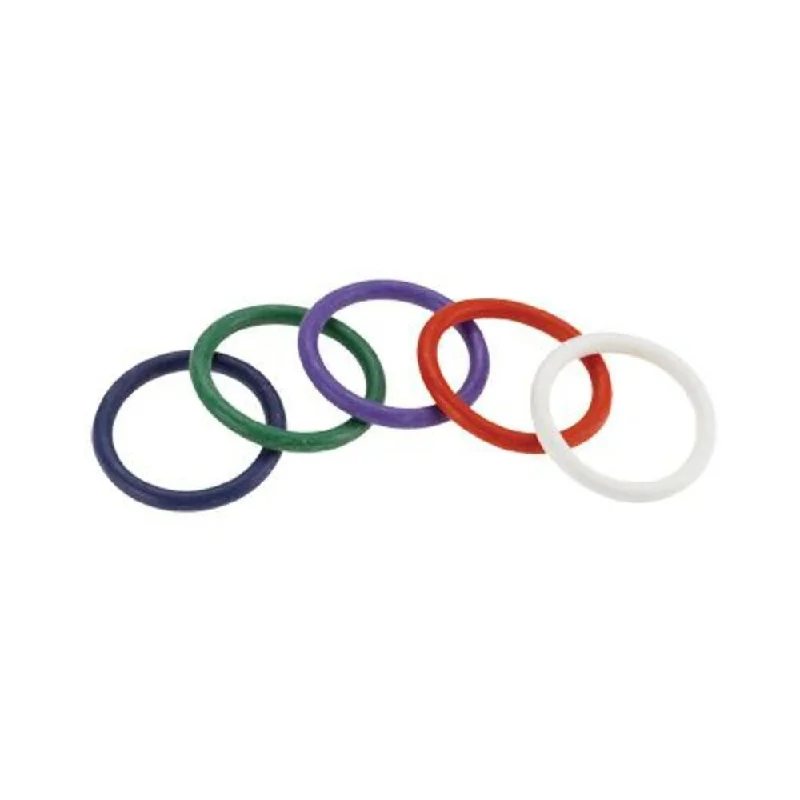 Rainbow Rubber C Ring 5 Per Set 1.5 Inch