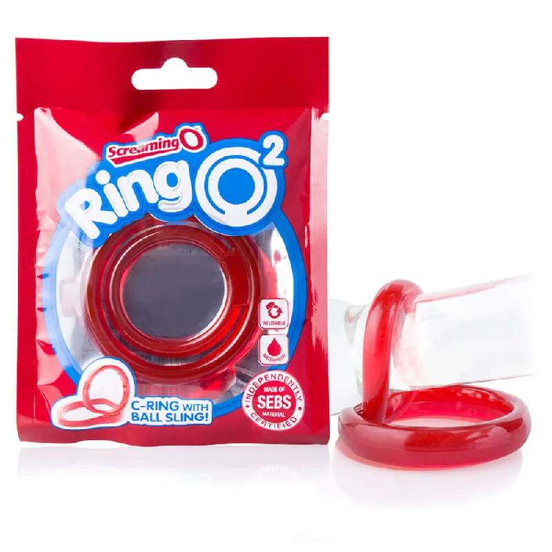 Experience Intense Pleasure with the Screaming O RingO 2 (Red Color)