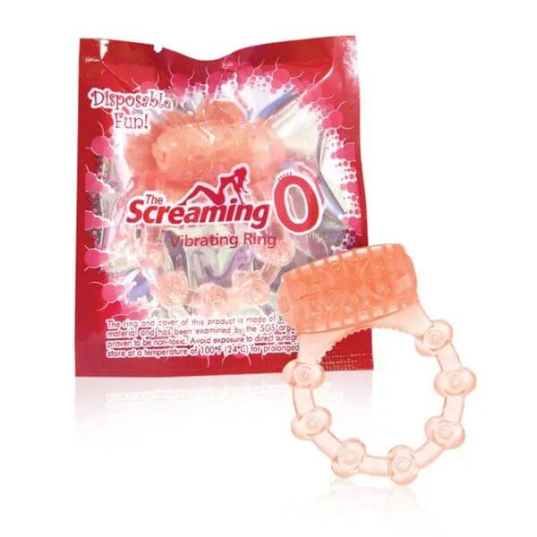 Screaming O Disposable Vibrating Cock Ring – Enhanced Vibrations for Maximum Stimulation