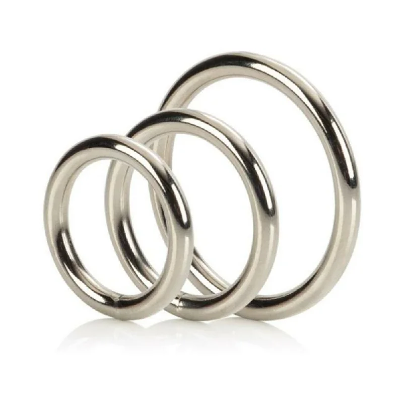 Silver O Ring 3 Piece Set