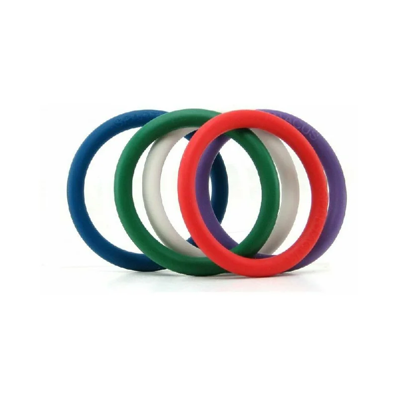 Spartacus Nitrile Cock Rings 5 Pack 1.5 inches