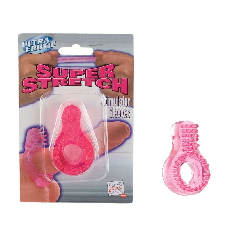 Super Stretch Stimulator Sleeve Pink: Erotic Ticklers for Ultimate Pleasure